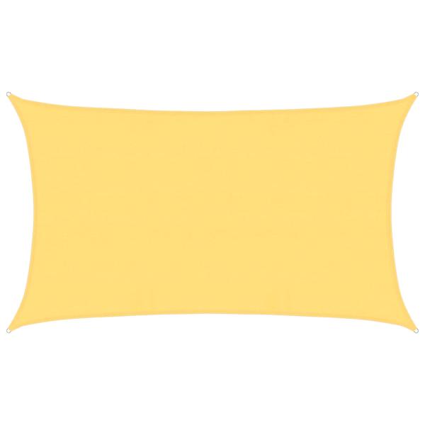 Sonnensegel 160 g/m² Beige 5x8 m HDPE