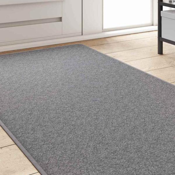 Teppichl?ufer Hellgrau 80 x 500 cm 100% Polypropylen