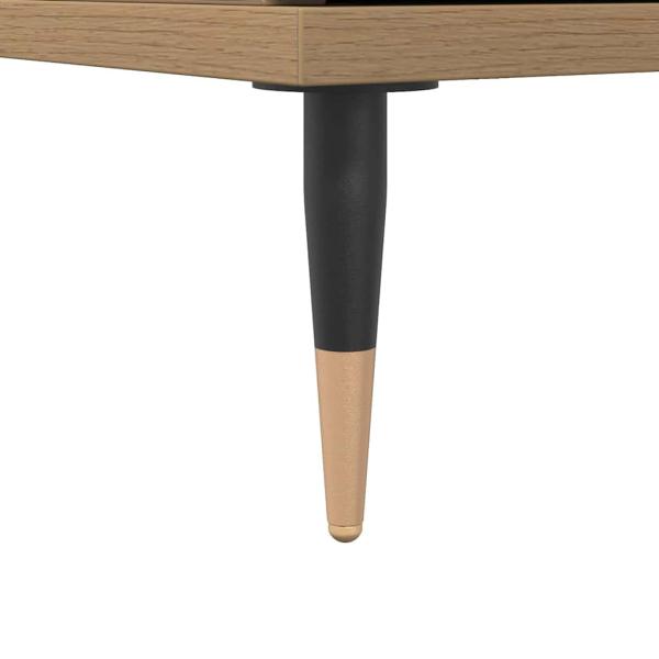 Badschrank Artisan-Eiche 30x30x100 cm Holzwerkstoff