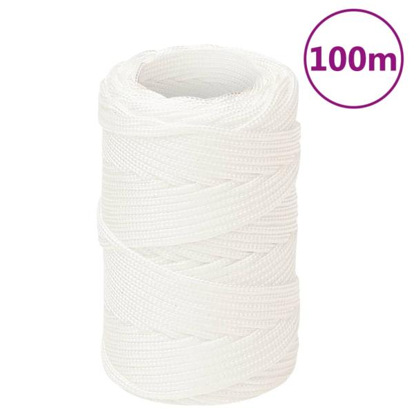 ARDEBO.de - Bootsseil Weiß 2 mm 100 m Polypropylen