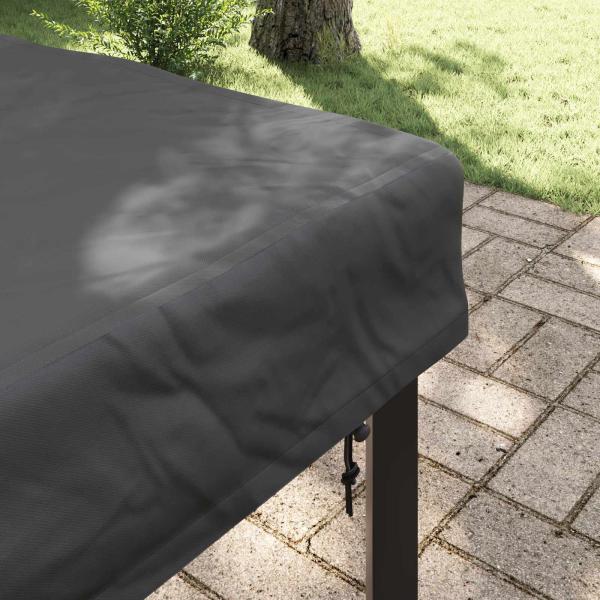 Tischdecken 62 x 62 x 15 cm Quadratisch Wasserdicht Schwarz
