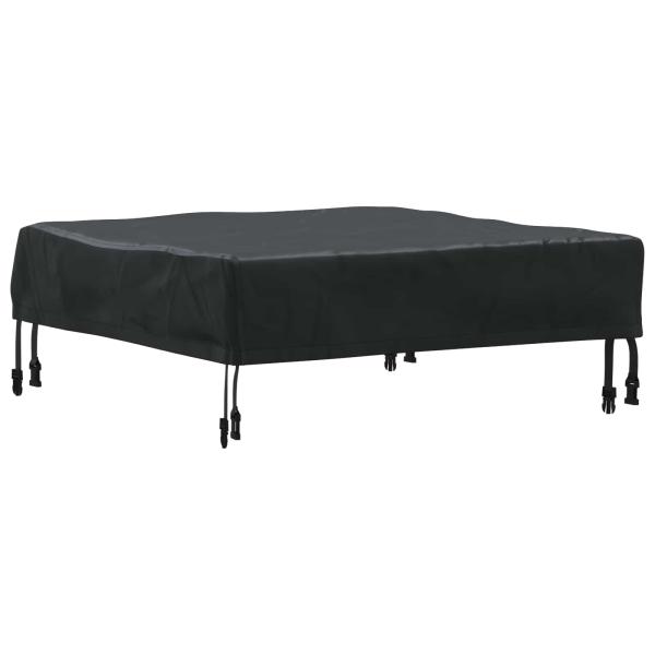 Tischdecken 62 x 62 x 15 cm Quadratisch Wasserdicht Schwarz