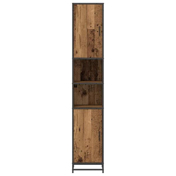 Badezimmermöbel-Set Altholz 35 x 37,5 x 188,5 cm Holzwerkstoff