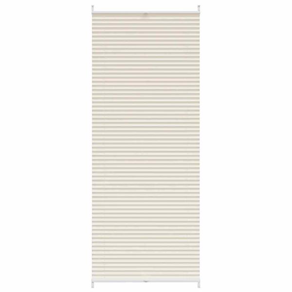 Plissee Faltrollo Rollo Jalousie Plisseerollo 90x200cm Creme