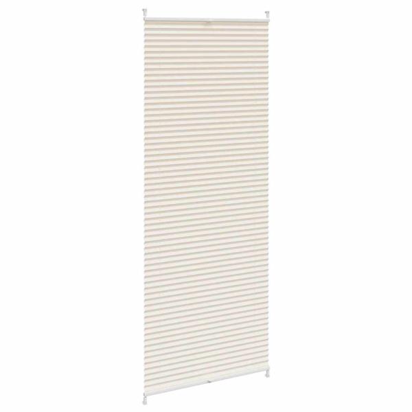 Plissee Faltrollo Rollo Jalousie Plisseerollo 90x200cm Creme