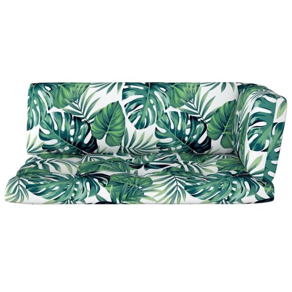Garten-Ecksofa aus Paletten Schwarz Imprägniertes Kiefernholz
