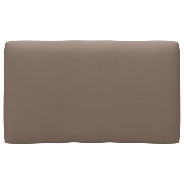 2-Sitzer-Palettensofa Schwarz Imprägniertes Kiefernholz