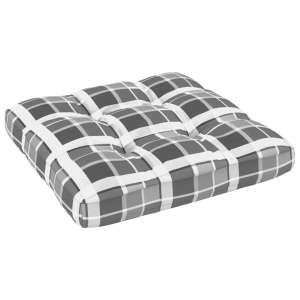 4-tlg. Paletten-Lounge-Set mit Kissen Imprägniertes Kiefernholz