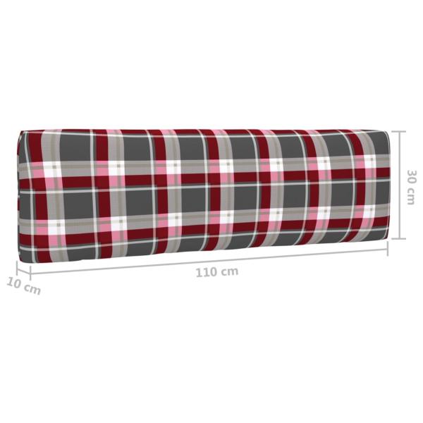 6-tlg. Paletten-Lounge-Set mit Kissen Imprägniertes Kiefernholz