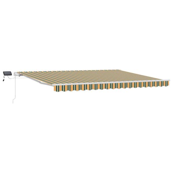 Einziehbare Markise mit 450 x 350 cm Stoff