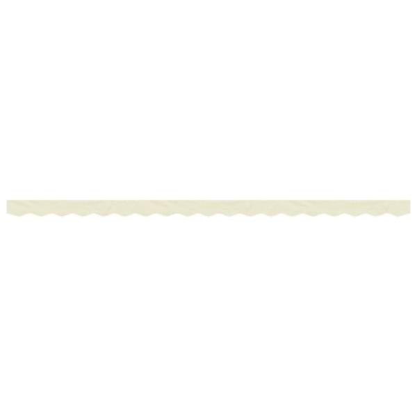 Markisenvolant Creme Gestreift 450 cm