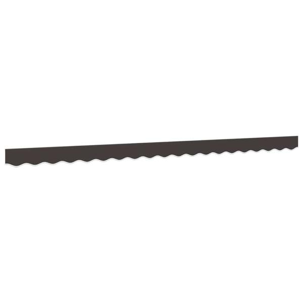 Markisenvolant Anthrazit Gestreift 500 cm