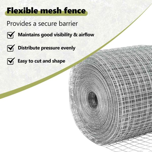 Zaun mit Pfosten Silber 1,5 x 50 m Stahl