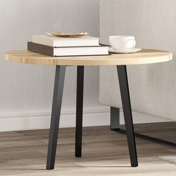 ARDEBO.de - Tischplatte Rund Ø60x2 cm Massivholz Akazie
