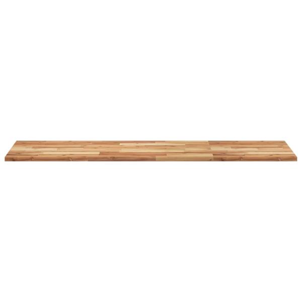 Tischplatte Rechteckig 160x50x2 cm Massivholz Akazie