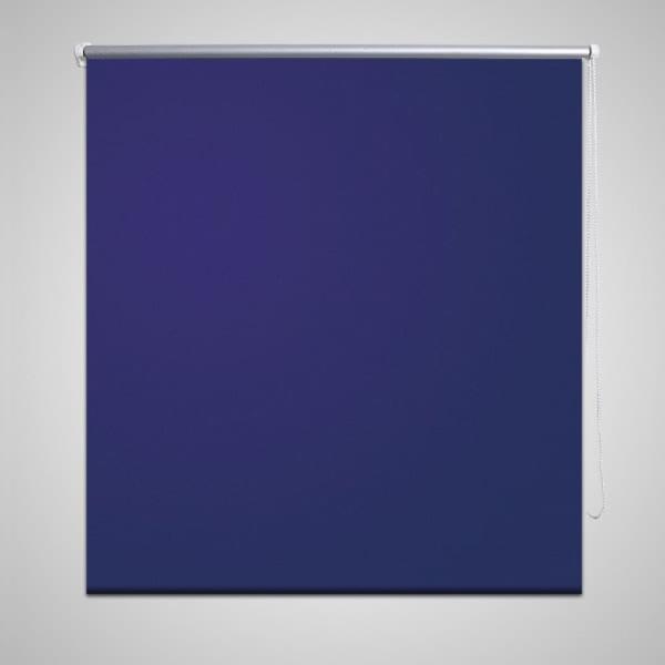 ARDEBO.de - Verdunkelungsrollo 84,4 x 230 cm, Stoffbreite 80 cm, Marineblau