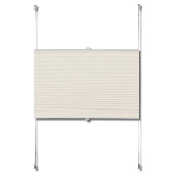 Plissee Faltrollo Rollo Plisseerollo 40x200cm Creme