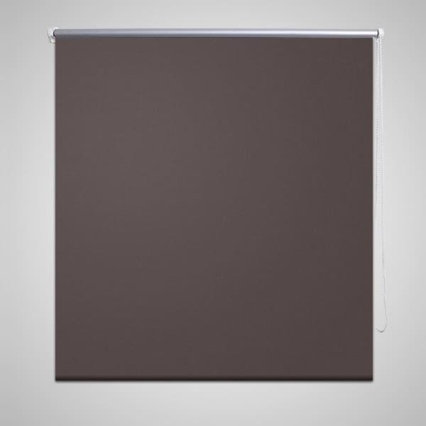 ARDEBO.de - Verdunkelungsrollo 64,4 x 120 cm, Stoffbreite 60 cm, Kaffeebraun