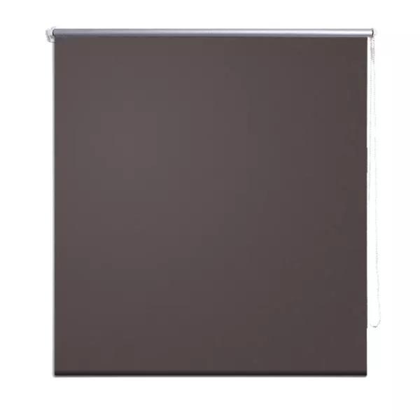 Verdunkelungsrollo 64,4 x 120 cm, Stoffbreite 60 cm, Kaffeebraun