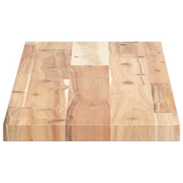Schweberegale 2 Stk. 100x20x2 cm Massivholz Akazie Unbehandelt