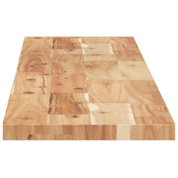 Schweberegale 3 Stk. 120x20x2 cm Massivholz Akazie Ölbehandelt