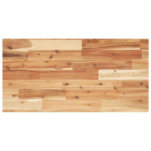 Schweberegal 100x40x2 cm Massivholz Akazie Ölbehandelt