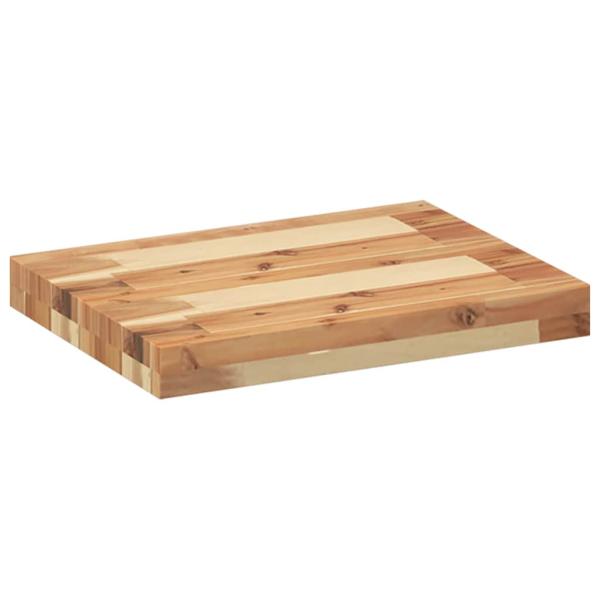 Schweberegale 3 Stk. 40x30x4 cm Massivholz Akazie Ölbehandelt