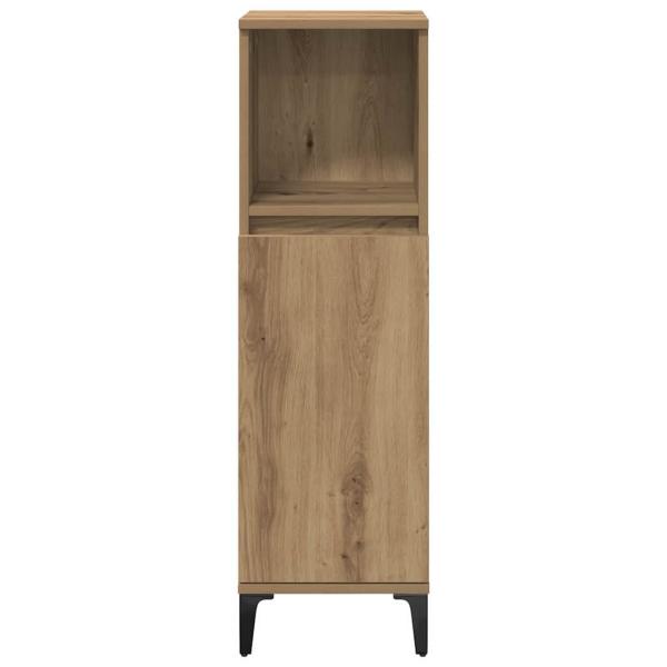 Badezimmermöbel-Set 3 Stk. Artisan-Eiche Holzwerkstoff