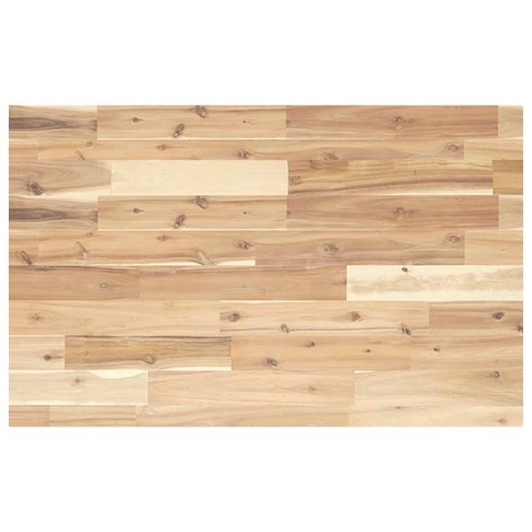 Tischplatte Rechteckig 60x50x4 cm Massivholz Akazie