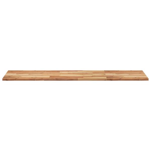 Tischplatte Rechteckig 120x50x2 cm Massivholz Akazie