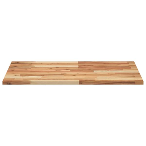 Tischplatte Rechteckig 80x60x2 cm Massivholz Akazie