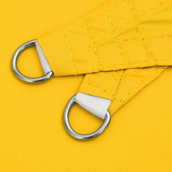 Sonnensegel Oxford-Gewebe Dreieckig 2,5x2,5x3,5 m Gelb