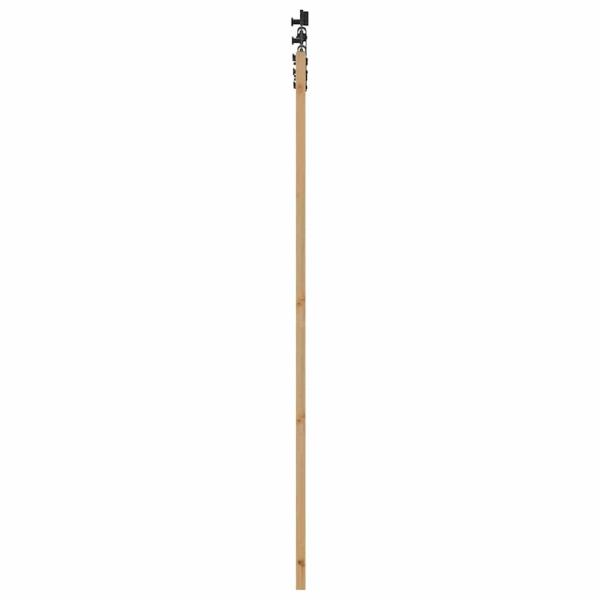 Schiebetür ORKDAL Natürlich und Schwarz 93 x 211 cm