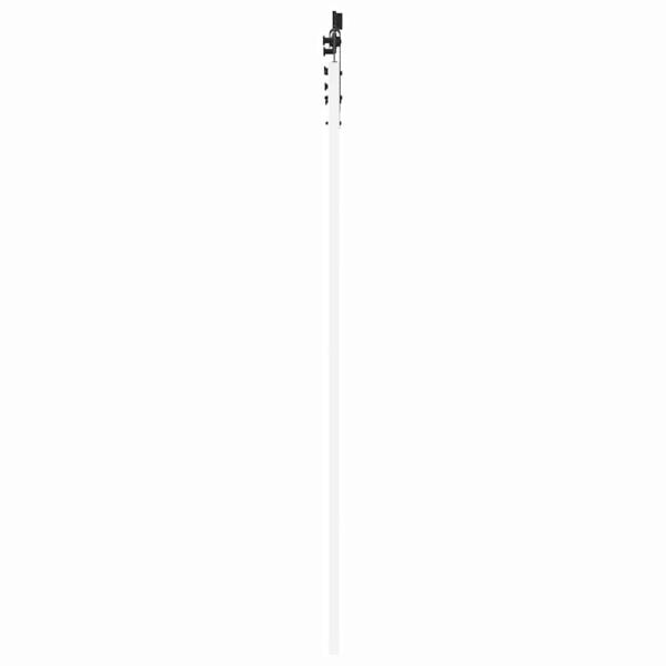 Schiebetür Weiß 83 x 202 cm Massivholz Kiefer und Glas