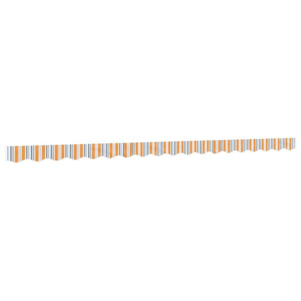 Markisenvolant Mehrfarbig Gestreift 450 cm