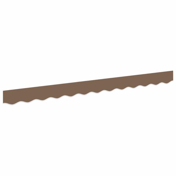 Ersatzvolant für Markise für 2,5 m Beige Polyester