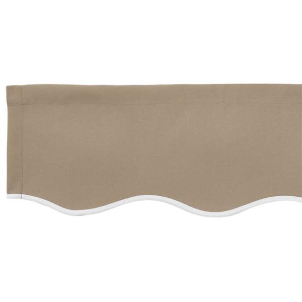 Ersatzvolant für Markise für 3 m Beige Polyester
