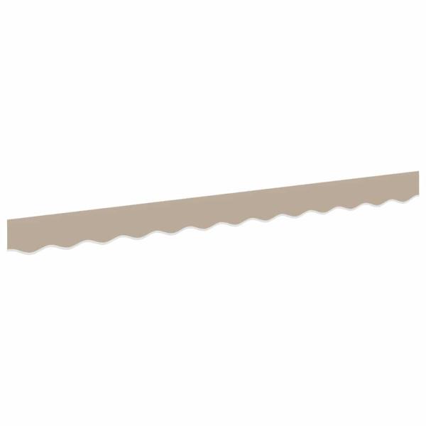 Ersatzvolant für Markise für 3,5 m Beige Polyester