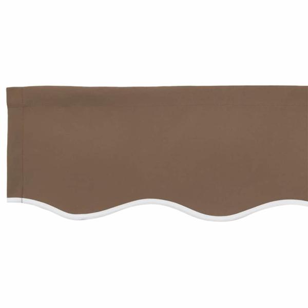 Ersatzvolant für Markise für 3,5 m Beige Polyester
