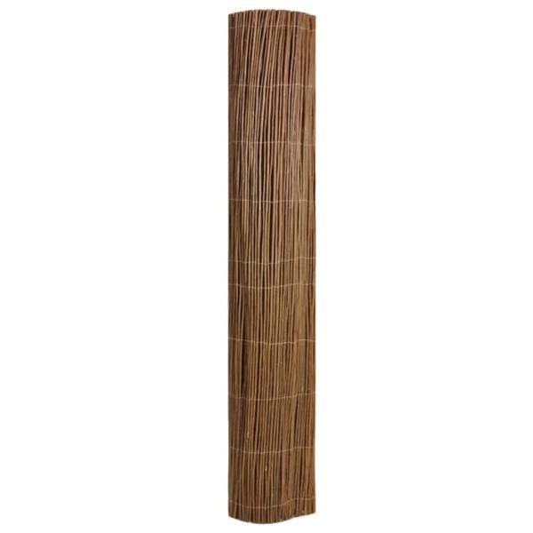 Weidenzaun 120 x 300 cm Weide Natur