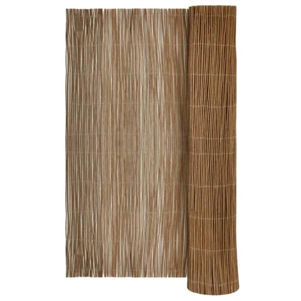 Weidenzaun 180 x 300 cm Weide Natur