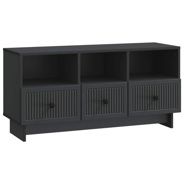 TV-Schränk Schwarz 102 x 34,5 x 50 cm Holzwerkstoff