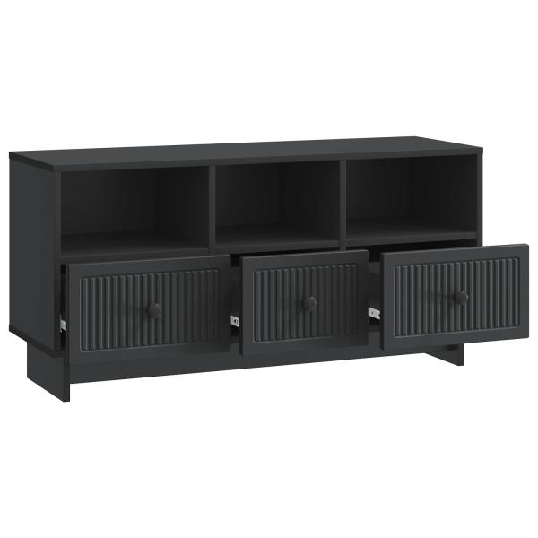 TV-Schränk Schwarz 102 x 34,5 x 50 cm Holzwerkstoff
