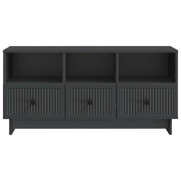 TV-Schränk Schwarz 102 x 34,5 x 50 cm Holzwerkstoff