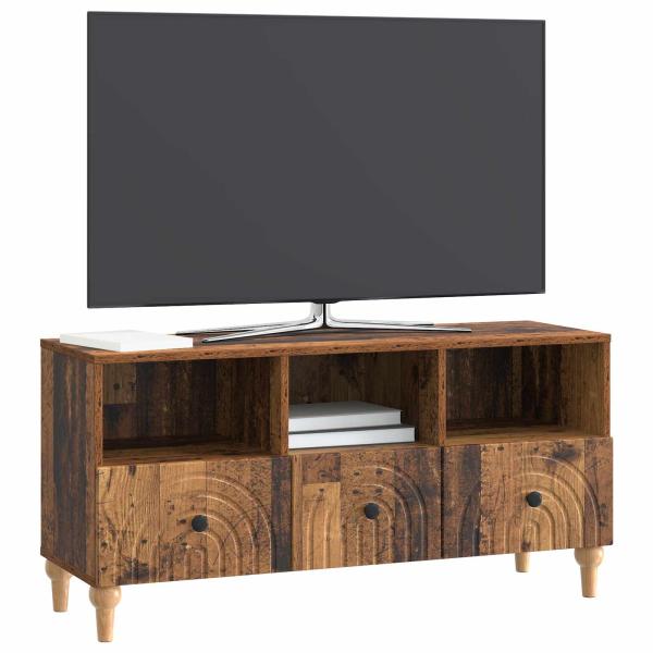 TV-Schränk 102 x 34,5 x 50 cm Altholz Holzwerkstoff