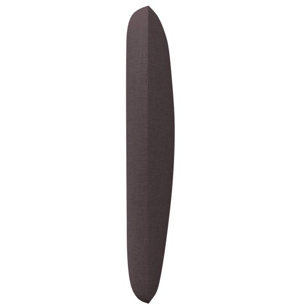 Kopfteil Ohr Braun 40 x 23 x 6 cm Stoff