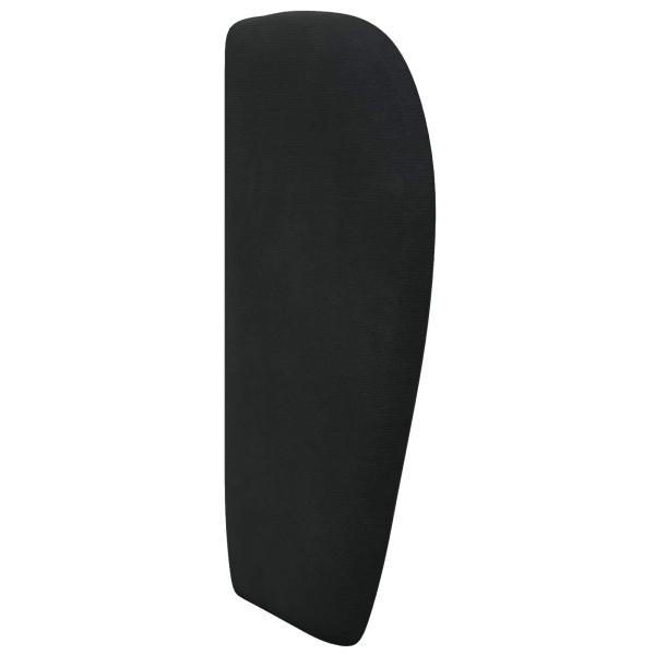 Kopfteil Ohr Schwarz 40 x 23 x 6 cm Samt