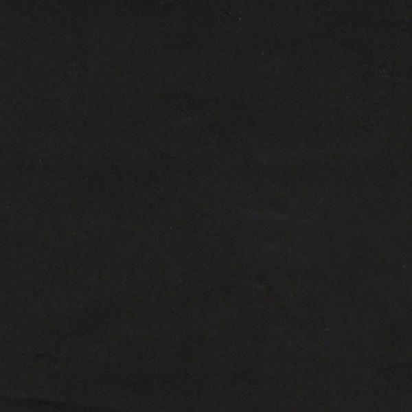 Kopfteil Ohr Schwarz 40 x 23 x 6 cm Samt