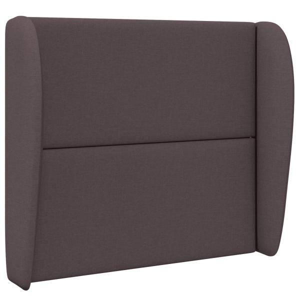 Kopfteil Ohr Braun 80 x 23 x 6 cm Stoff