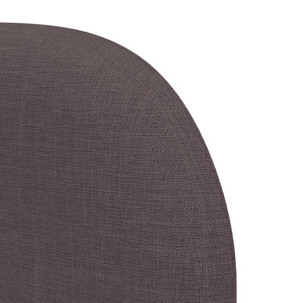 Kopfteil Ohr Braun 80 x 23 x 6 cm Stoff